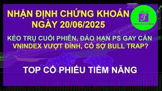 Chứng khoán hôm nay Nhận định thị trường chứng khoán ngày 20 06 2025