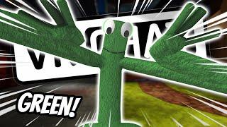 GREEN FROM RAINBOW FRIENDS JOINS VRCHAT! - Funny VR Moments