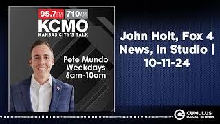 John Holt, Fox 4 News, in Studio | 10-11-24