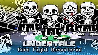 UNDERTALE: Sans Fight Remastered [No Heal] by offspringy