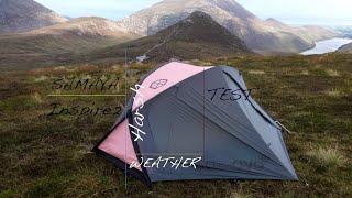 TENT TESTING - 3 Season tent Vs 4 Season Conditions - Samaya Inspire 2