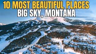 Top 10 Most Beautiful Places to Visit in Big Sky, Montana| Amazing Best Places | Travel Guide