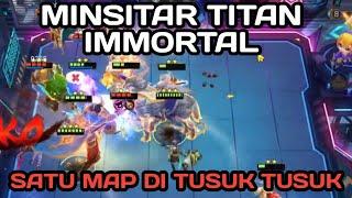 MINSITAR IMO TITAN X LEOMORD LANCER !! RUSAK SATU MAP KENA TUSUK TOMBAK !!