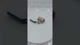 ViEiR шаровой кран ВР рычаг 3/4" желтый (VR207-02)