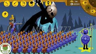 FINAL BOSS, PRINCE ICE TEAM UP LAVA ARMY VS VAMP PUMMELER UNDEAD | Stick War Legacy Mod | MrGiant777