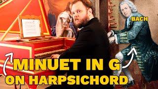 Minuet in G on Harpsichord