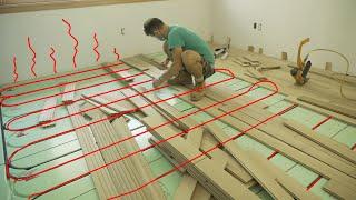 Plug and Play Radiant Floor Heating System - BEST ON THE MARKET