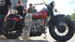 Cycle Source Magazine Ride In Bike Show, Broken Spoke Saloon Laconia 2016 - Deadbeatcustoms.com