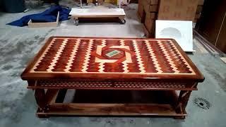 Beautiful hand crafted coffee table.