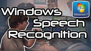 Windows 7 Speech Recognition