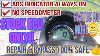 NMAX V1/V2 ABS LIGHT INDICATOR ALWAYS ON, NO SPEEDOMETER STOCK ECU ONLY//Tipid tips