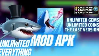 Download Hungry Shark Evolution Mod Apk the last version 2024 Unlimited Coin & Diamond Hungry Shark