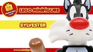  LEGO minifigure: Sylvester (collt06)  [LOONEY TUNES]