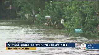 Elevated homes in Weeki Wachee spared of worst flood damage from Hurricane Idalia