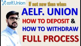 Aelf Union Project | Hyperverse Similar Project | How to Deposite | How To Withdrwal | How to stake