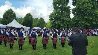 Simon Fraser University Pipe Band - Punch It Chewie! Medley, Coquitlam Highland Games 2024