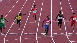 Fred Kerley placed first in the men's 100m final || world athletic championship 2022