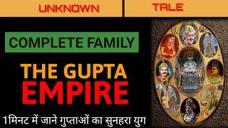 The Genealogy of Gupta Dynasty | Family tree of गुप्ता साम्राज्य | Samudragupta | Jano India #shorts