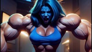She-hulk Muscle Transformation Story