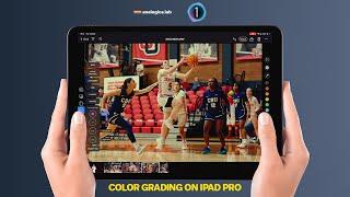 RAW Color Grading on iPad Pro Capture One Presets by analogica.lab | Kodak Super35 Film Emulation