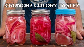 3 best techniques for pickled Red Onion