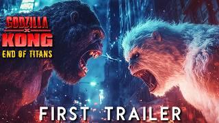 GODZILLA X KONG 3: END OF TITANS - FIRST TRAILER (2025) | Monsterverse Concept (4k)