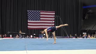 Asher Hong –  Floor Exercise – 2019 U.S. Gymnastics Championships – Junior Men Day 1