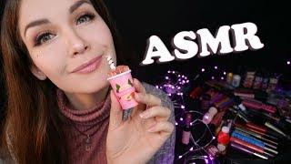 ASMR   Whisper, Tapping and Cosmetics  [Russian][Subtitles]