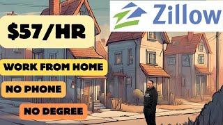 ZILLOW WILL PAY YOU $2,294/WEEK | WORK FROM HOME | REMOTE WORK FROM HOME JOBS | ONLINE JOBS