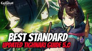 NEW Updated Tighnari Guide 5.0 | Best Builds, Weapons, Artifacts, Teams | Genshin Impact