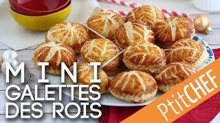 Recette de mini galettes des Rois aux pépites de chocolat - Ptitchef.com