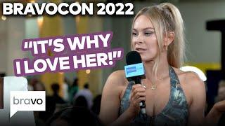 Leah McSweeney Calls This Real Housewives of Potomac Wife "Lethal"? | BravoCon 2022 | Bravo