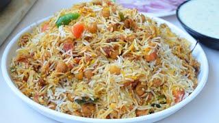 MASALEDAR CHANA BIRYANI by (YES I CAN COOK)