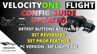 VELOCITYONE FLIGHT CONFIGURATION UPDATE | Microsoft Flight Simulator | Reverse Thrust & Prop Feather