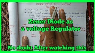 heavily doped p-n junction diode-zener diode working and characteristic curve,