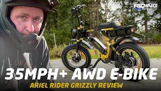 2023 Ariel Rider Grizzly: Insane 35MPH+ AWD E-Bike Reviewed