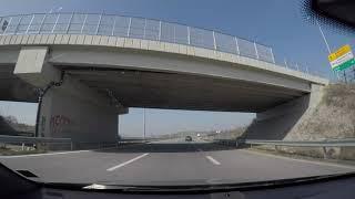 From Shtip to Skopje driving TIMELAPSE | 4k video