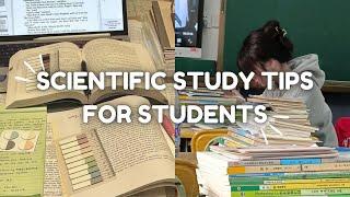 5 Scientific Study Tips for Students