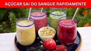 5 BEBIDAS DELICIOSAS QUE DERRUBAM O AÇÚCAR ALTO NO SANGUE