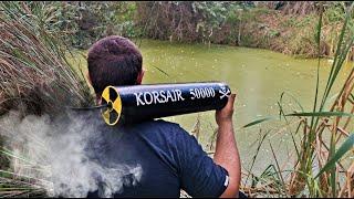 Korsair 50000 in The Sewers Powerful Explosion Under Water