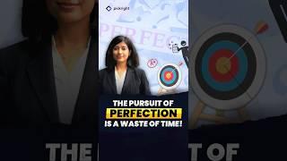 How to let go of perfection | The 80-20 rule | How to achieve more work in less time | #reels #short