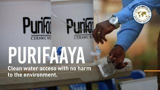 Purifaaya, clean water access with no harm to the environment - #1000solutions