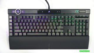 Corsair K100 RGB unboxing & first impressions