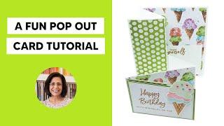  How to Make a Fun Sweet Ice Cream Bundle Pop Out Card