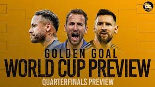 FIFA World Cup Quarterfinals Picks & Predictions | "Golden Goal" Best Bets w/ Martino Puccio (12/6)