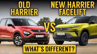 Harrier facelift 2023 VS old Harrier | What's New in Harrier Facelift? Tata Harrier 2023 launched