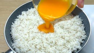 Do you have rice and eggs at home? 2 recipes quick, easy and very tasty # 168