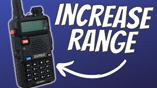 Increase the Range of Any Handheld Radio for 6 Cents