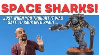 It's the Carcharodons! Warhammer 40k's Space Sharks painting guide and lore!