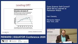 Does Science Self-Correct? What We`ve Learned at Retraction Watch, Ivan Oransky